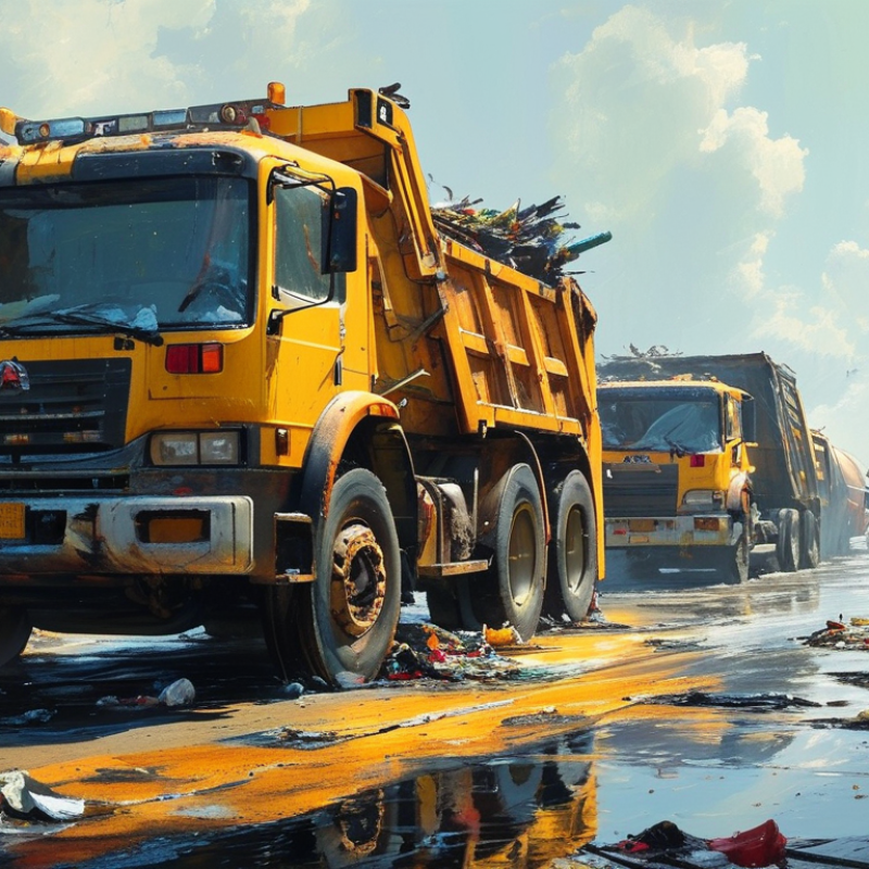 Why is My Garbage Truck Leaking Hydraulic Fluid Solutions?