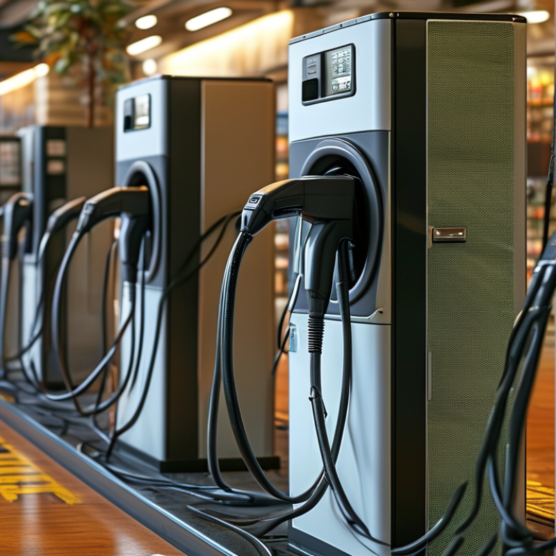 How to Efficiently Charge Multiple EVs at Commercial Sites?