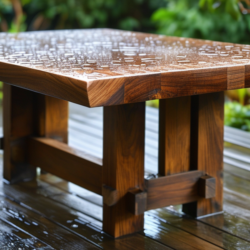 Why is My Teak Garden Table Grey and How to Restore It?