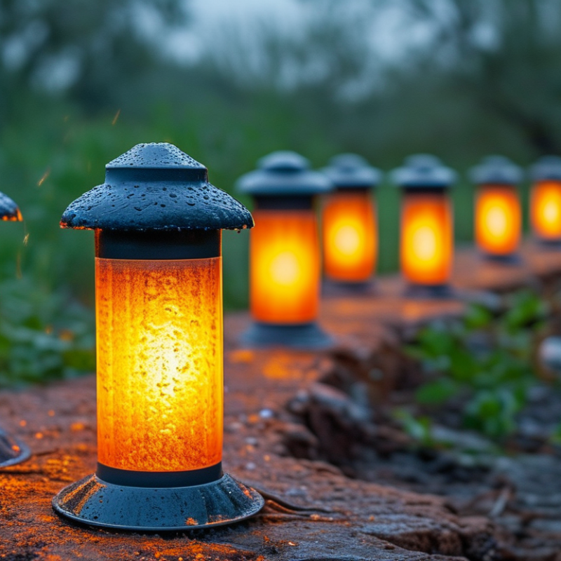 Por que minhas luzes de jardim solar param de funcionar depois de meses?