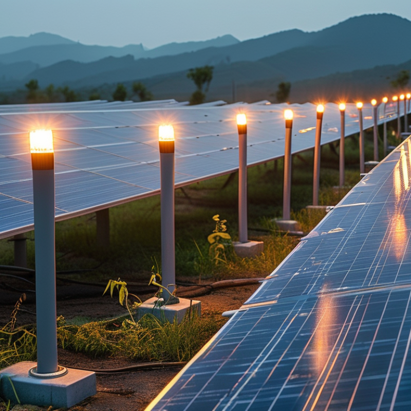 ¿Por qué se apagan mis luces solares de inundación tras unas horas?