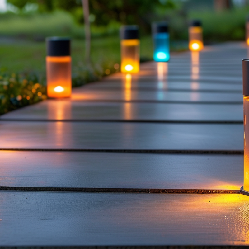 ¿Cuál es la mejor temperatura de color para luces solares exteriores?