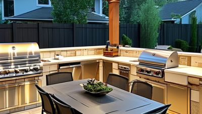 How to Build the Perfect Outdoor Kitchenette for Your Home?