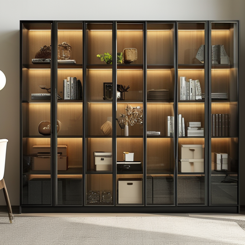 Why Choose Glass Door Storage Cabinet for Your Home or Office?