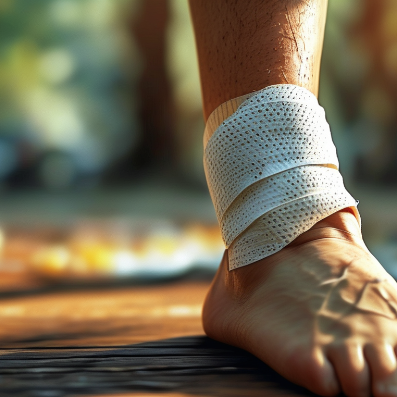 10 Best Ways to Wrap a Sprained Ankle with Elastic Bandage?