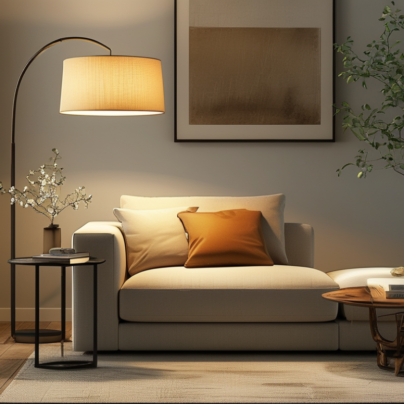 Where to Place a Floor Lamp in a Living Room for Best Light