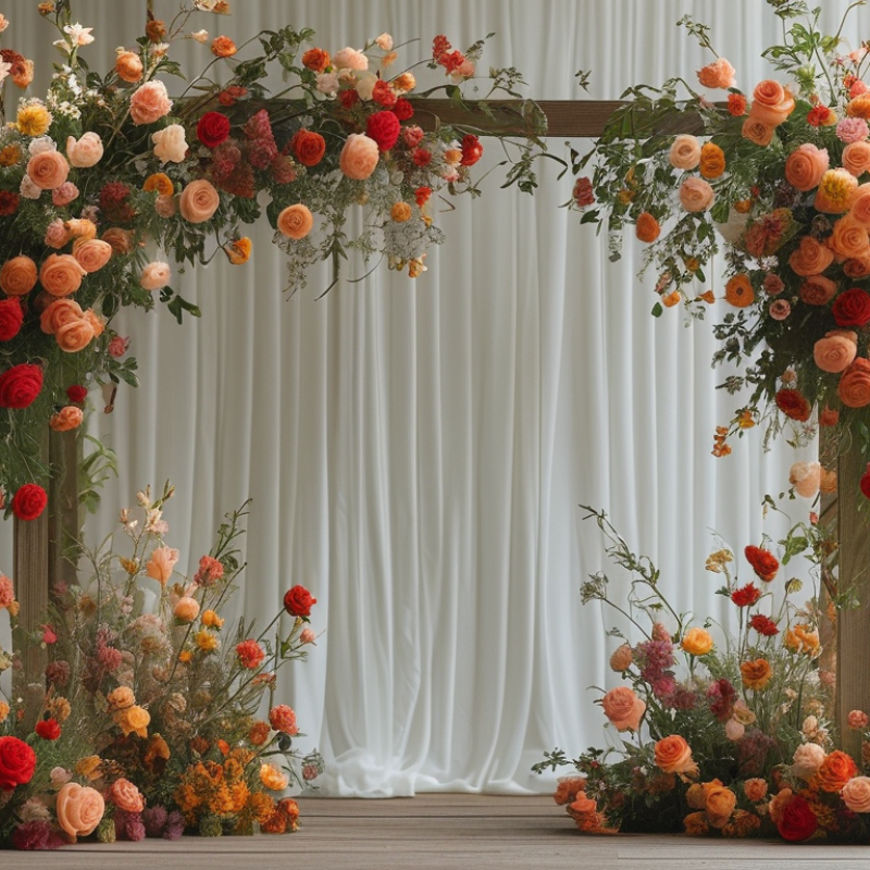 How to Choose Perfect Flowers for Your Wedding Arch?