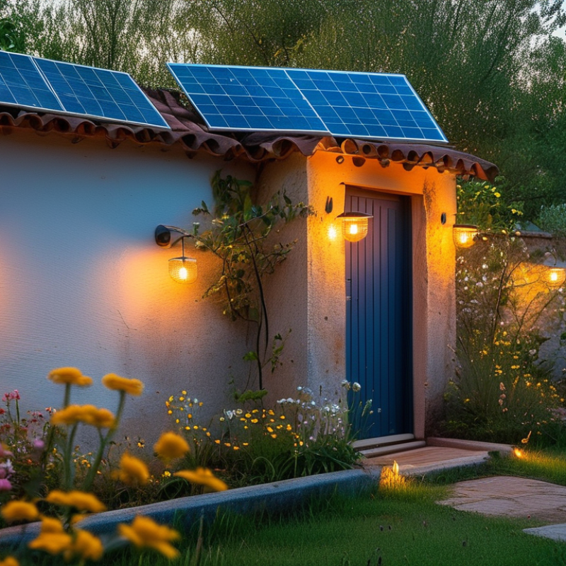 ¿Cómo cambiar las baterías de luces solares de jardín?
