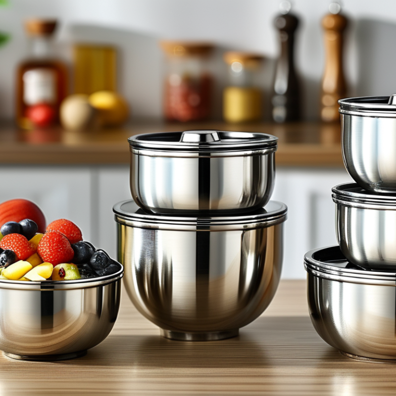 Why Choose a Stainless Steel Salad Bowl With Lid for Your Kitchen?
