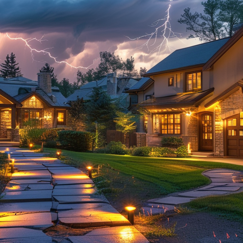 How to Protect Outdoor Lighting from Lightning Strikes and Surges?