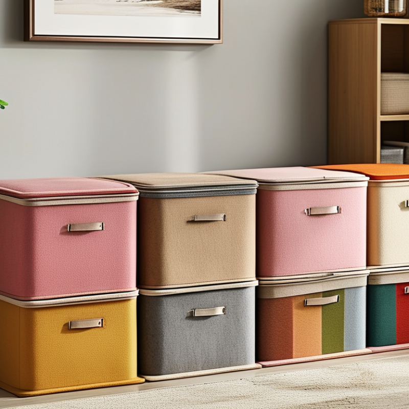 2026 Best Felt Storage Bins With Lid for Easy Organizing Solutions?