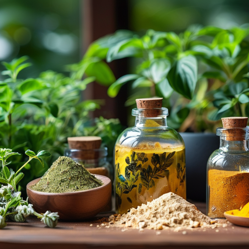 Como os extratos herbais padronizados nutritivos dos pós-vegetais?