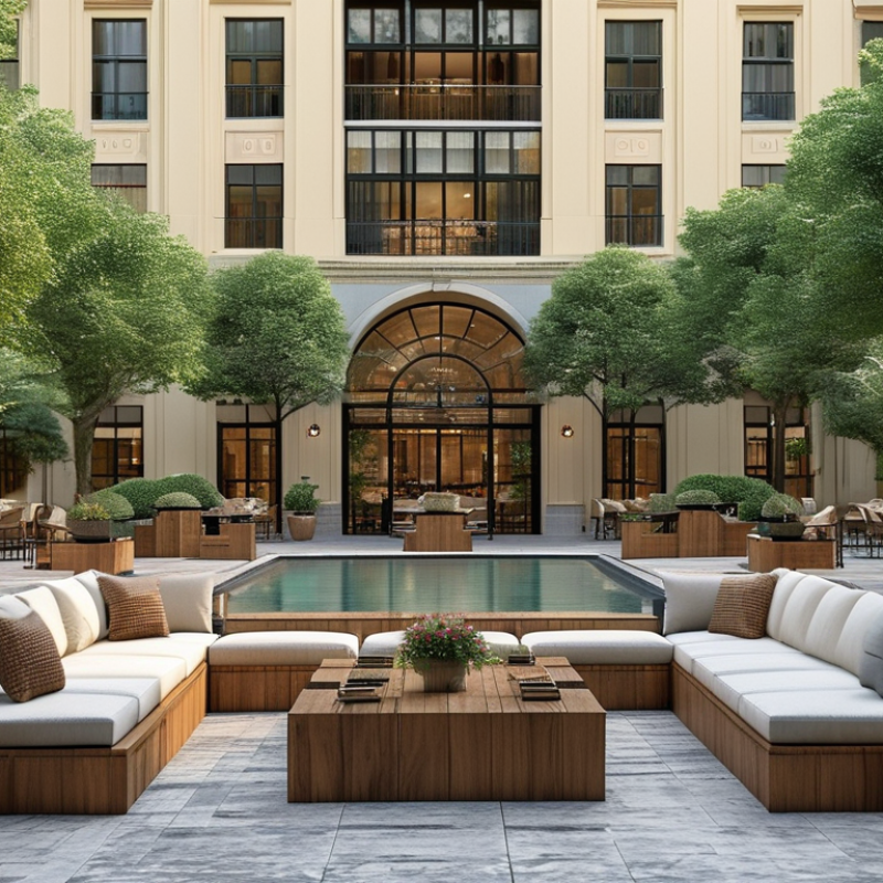 What is Hotel Outdoor Furniture Options for Global Buyers?