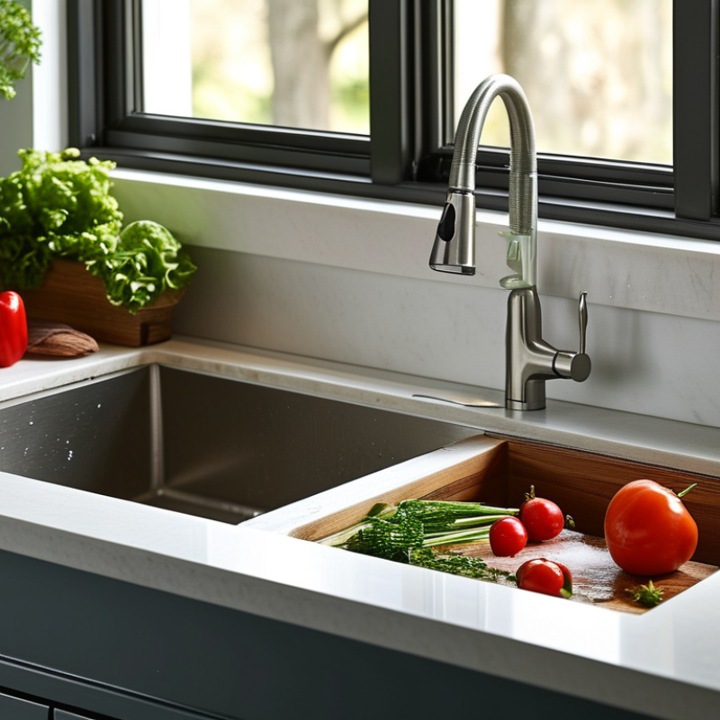 How to Choose Sinks with Cutting Boards for Maximum Benefits?