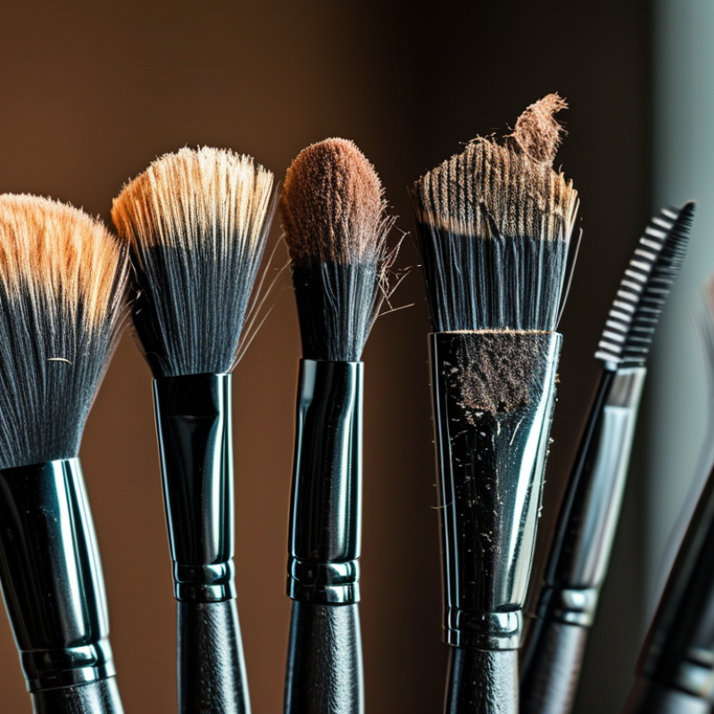 5 Consejos ¿por qué se caen los pelos de mis brochas de maquillaje?