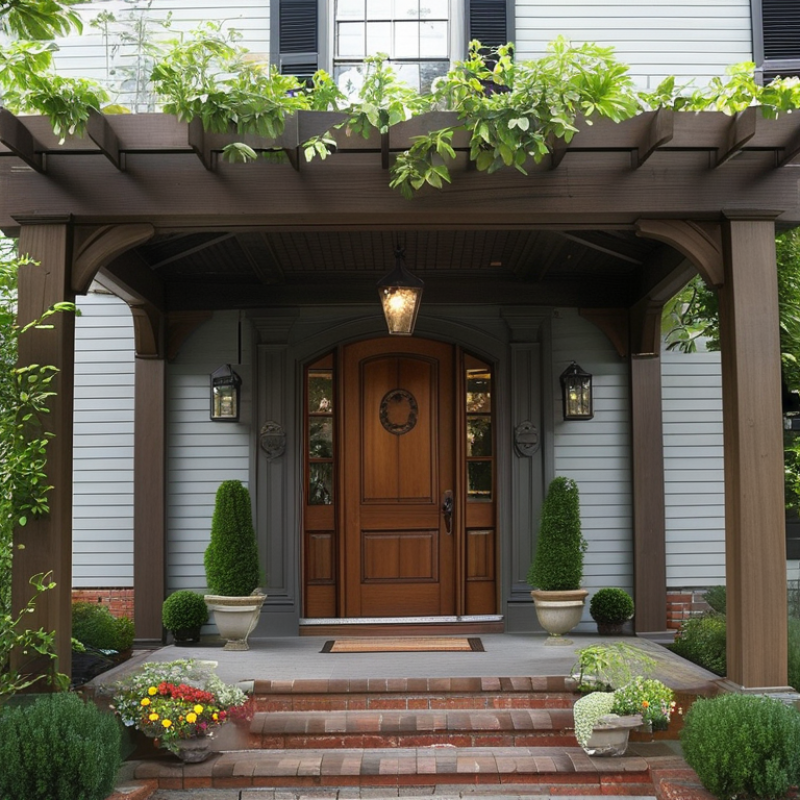How to Choose the Best Front Door Pergola for Your Home?