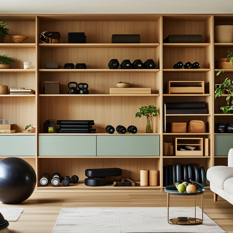 How to Hide a Home Gym in Your Living Room Effectively?