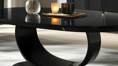 Best Black Cocktail Table Ideas for Stylish Living Spaces?