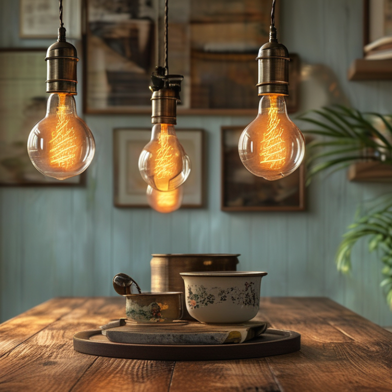 How to Use Vintage Bulbs to Enhance Interior Design?