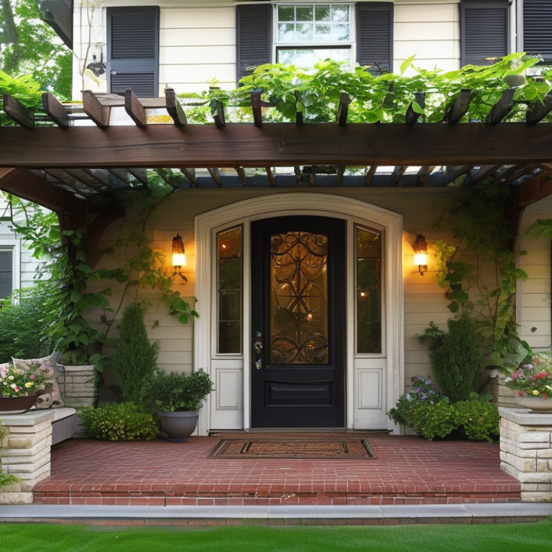 Best Front Door Pergola Designs for Your Home Entrance Ideas?