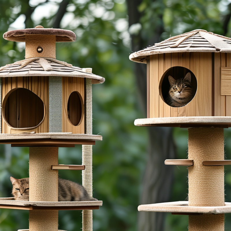 How to Choose the Best Outdoor Cat Tree House for Your Pets?