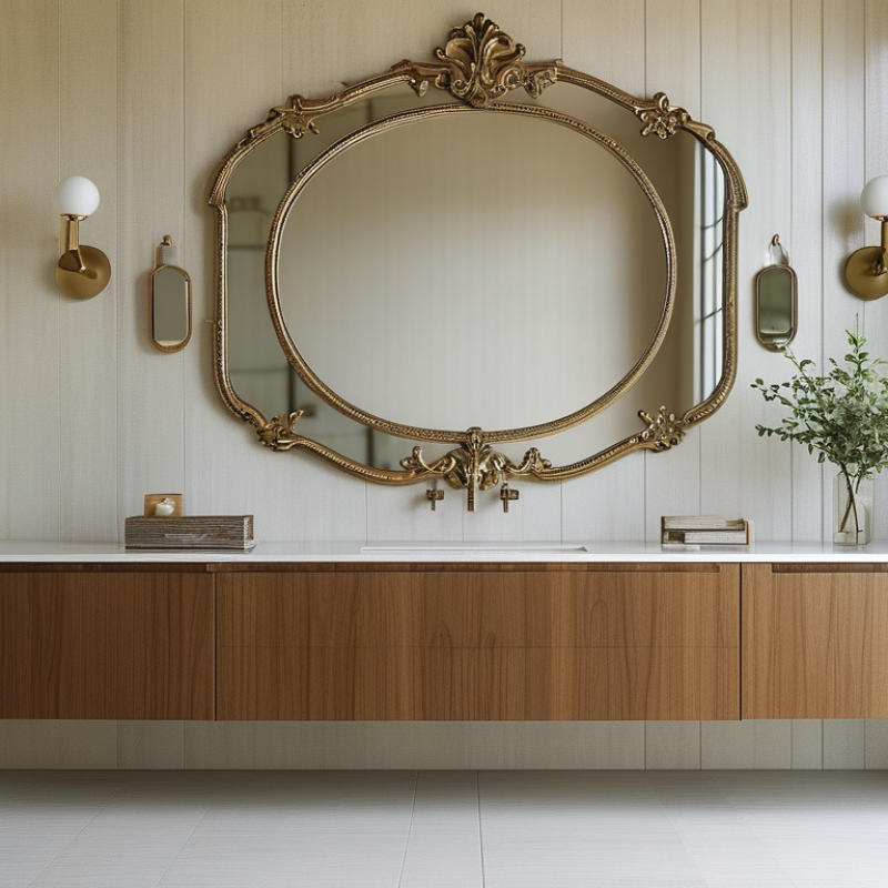 How to Match Bathroom Vanity with Mirror for Your Home?