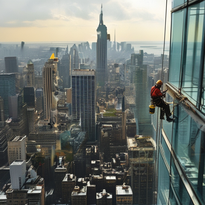 How to Safely Clean Windows in High Rise Apartments?