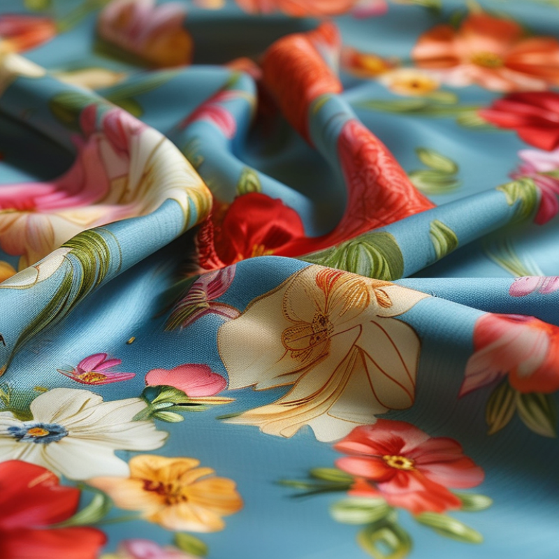 Best Tips for Using Floral Silk Satin Fabric in Your Projects?