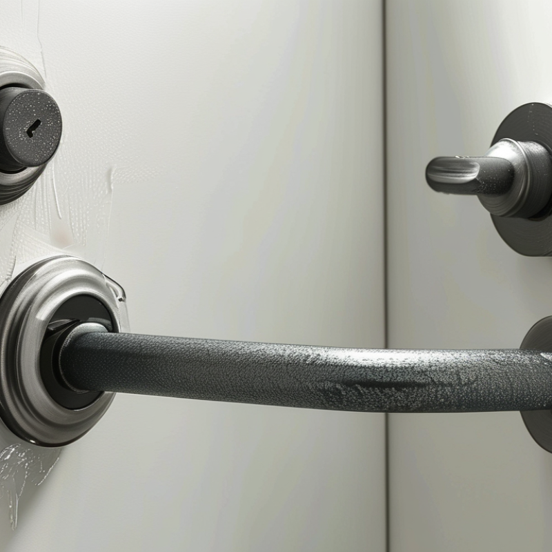 How to Install Safety Handrails in a Bathroom Easily Without Drilling?