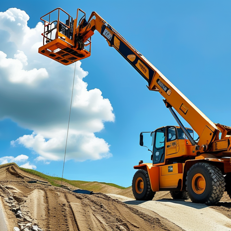 How to Safely Operate a Self Propelled Lift on a Slope?