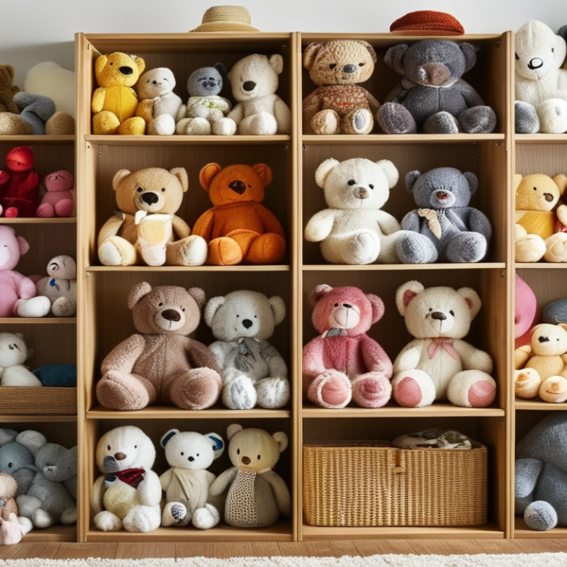 How to Efficiently Organize Plush Toys in a Small Room?