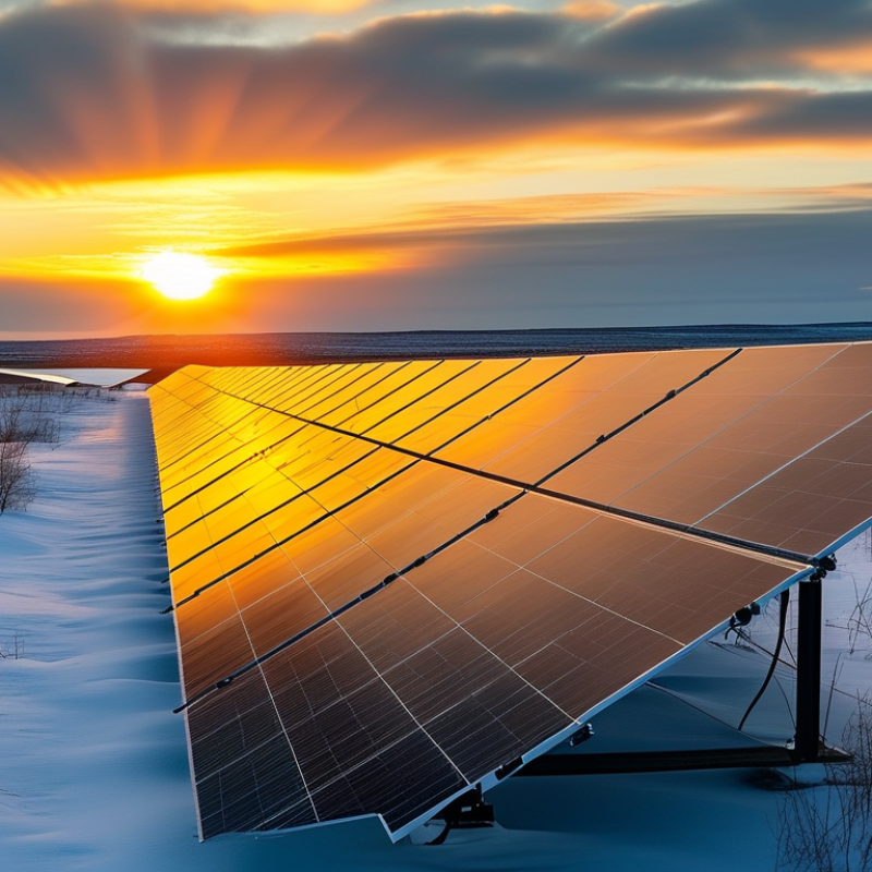 Best Angle for Portable Solar Panels in Winter?
