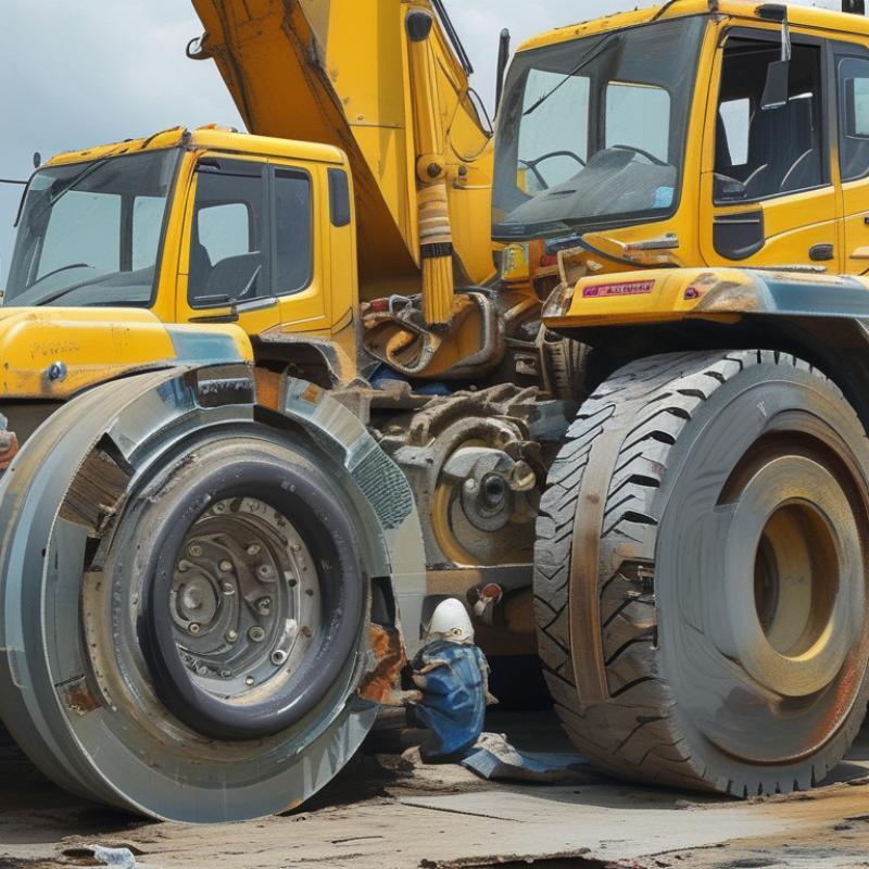 How to Repair a Leaking Rubber Seal on Construction Vehicles?