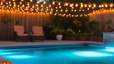 Top Tips for Stunning Pool Decor Lights to Enhance Your Space