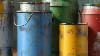 What are the Essential Components of an Empty Paint Can?