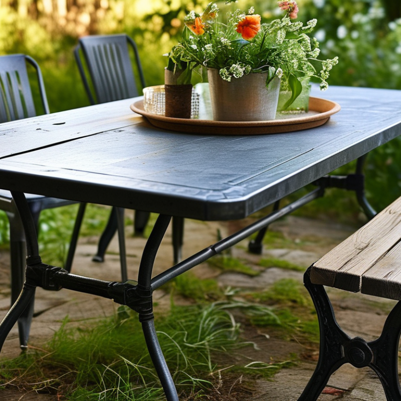 Best Metal Garden Table for Your Outdoor Space Design Ideas?