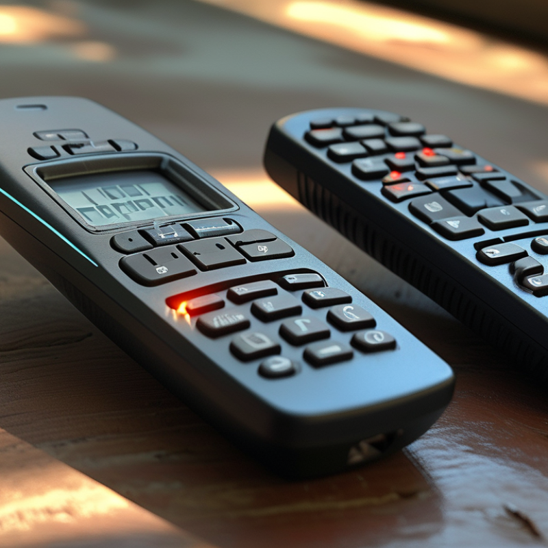 How do infrared emitting diodes function in remote controls?
