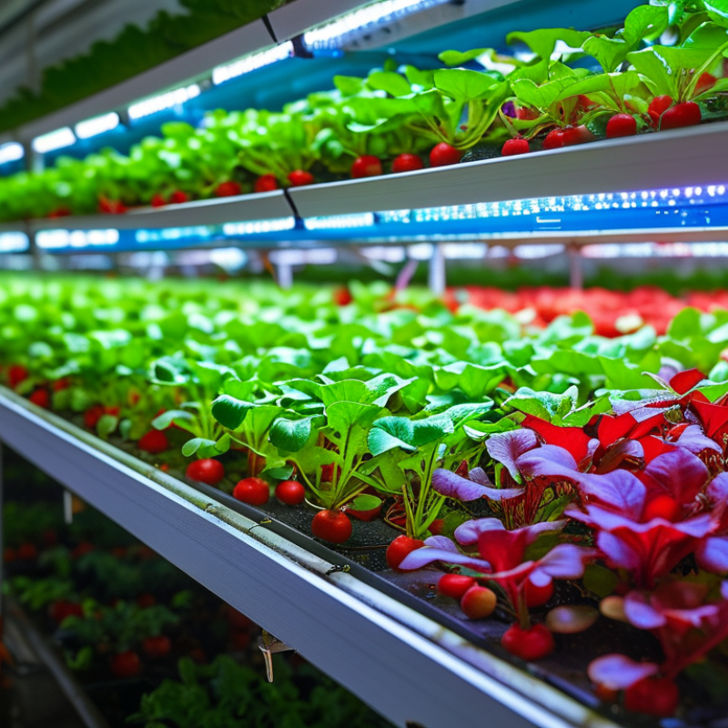 What is the Best Lighting Spectrum for Indoor Vegetable Growth?