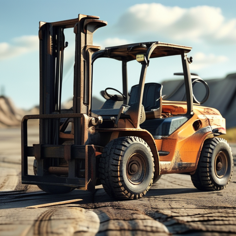 When to Replace Tires on Rough Terrain Forklift?