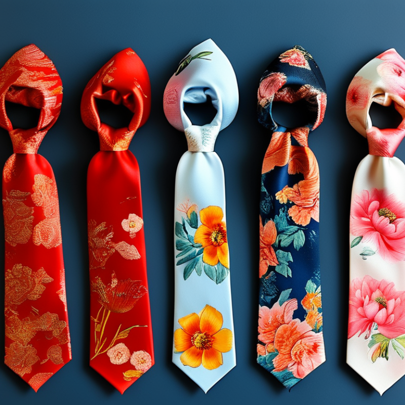China Top Floral Necktie Collections for Global Buyers?