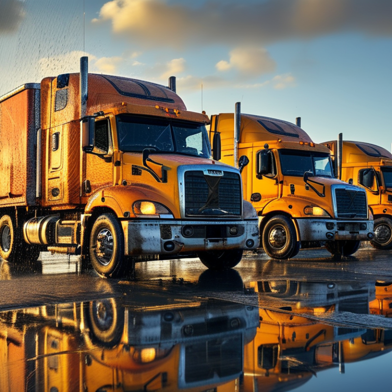 How Does an Automated Truck Wash Improve Fleet Maintenance?
