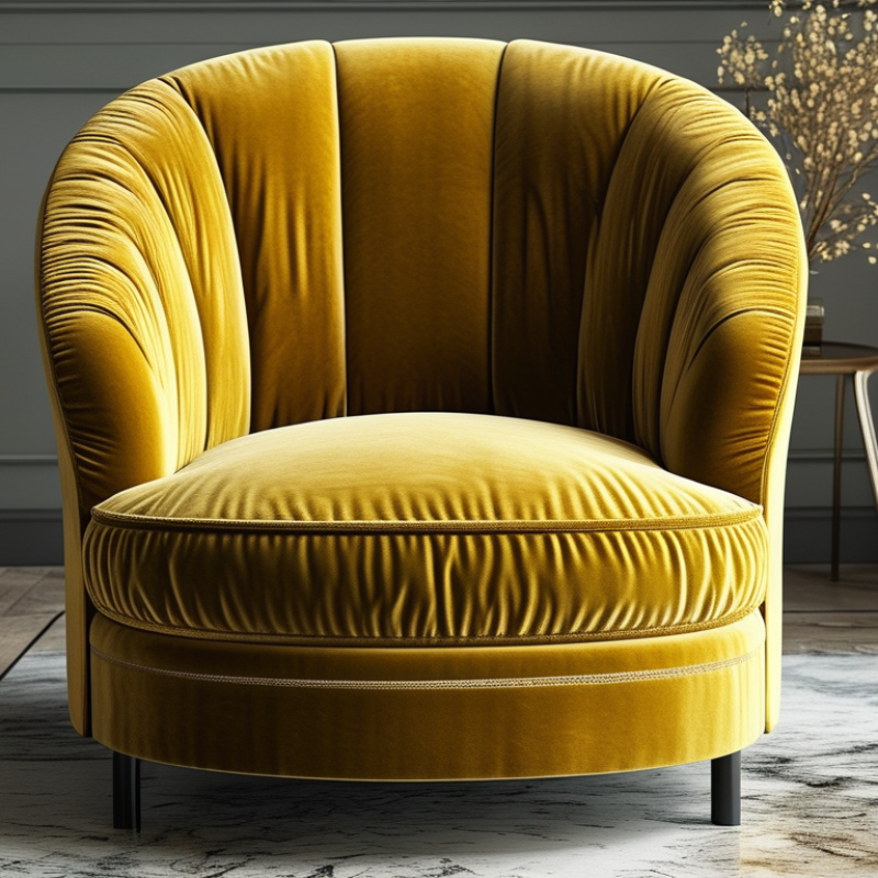 How to Clean Velvet Accent Chairs Safely and Effectively?