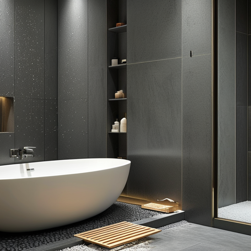How to Install Carbon Crystal Panels in Your Bathroom?
