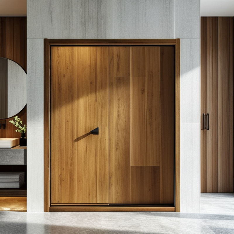 2026 How to Choose Aluminum Doors Over Wood for Bathrooms?