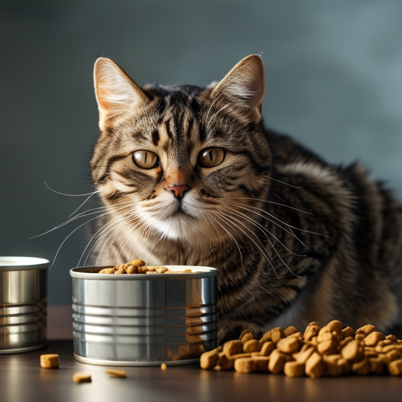 ¿Cómo almacenar correctamente latas de comida para gatos abiertas en la nevera?