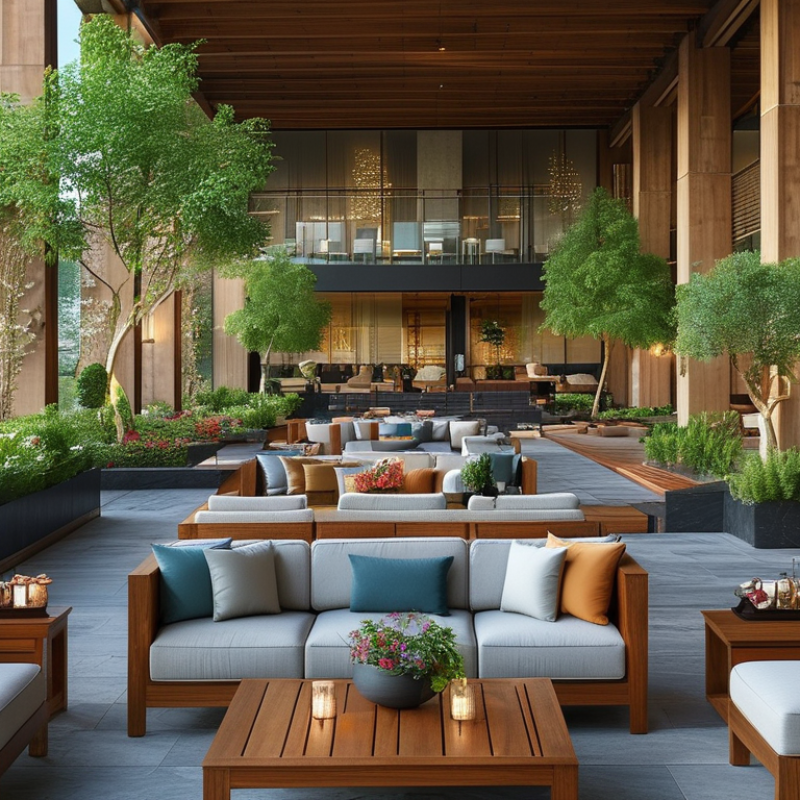 What is Best Hotel Furniture Outdoor for Luxury Spaces?