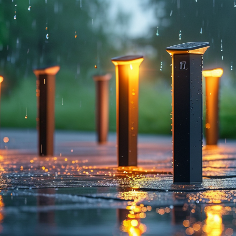 ¿Las luces solares se pueden mojar bajo la lluvia en 2026?