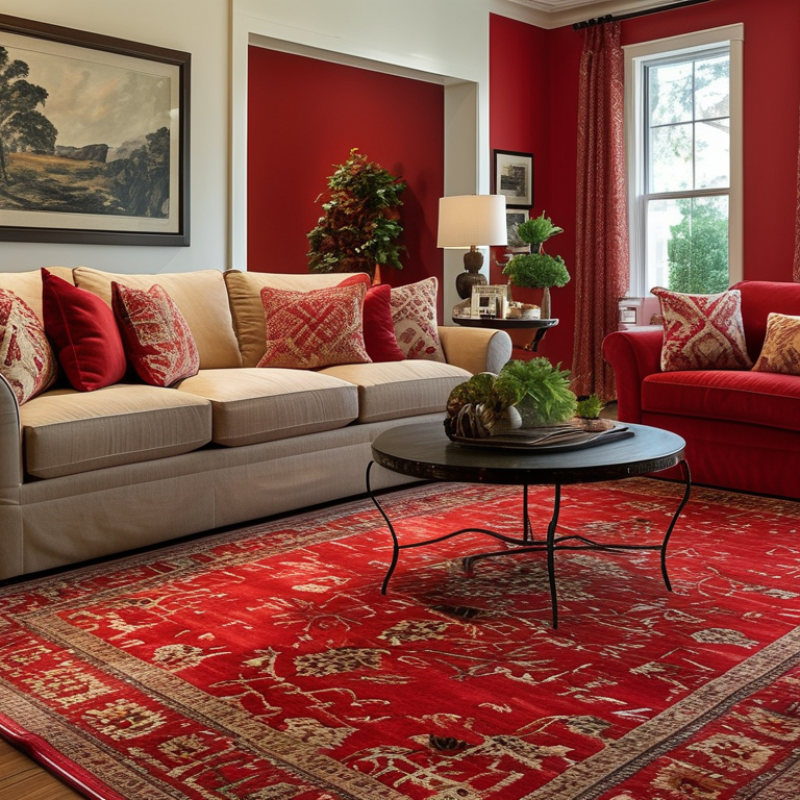 Ultimate Tips for Choosing the Perfect Red Living Room Rug?