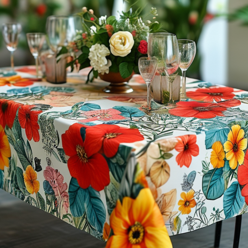 Top 10 Floral Tablecloth Designs for Your Next Event?