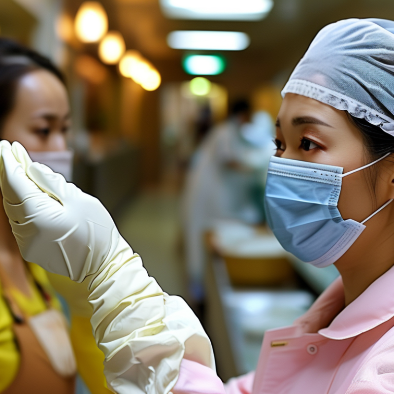 What are Kimberly-Clark latex gloves and their benefits?